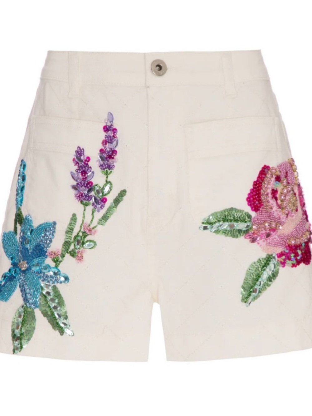 PatBO Poppy Denim Shorts